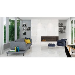 Porcelanato Portinari 58.4X117 Opera WH POL ( Preço da Caixa com 1.37 M² ) - 2