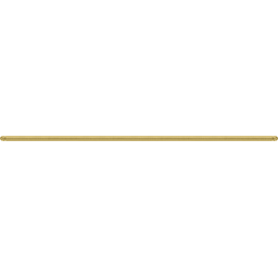 Puxador Altero M1199-480 Dourado Escovado Pvd - 2