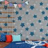 Papel de Parede Infantil Estrelas Adesivo Lavável C4157 - 1