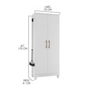 Ver imagem 4 de Armário Multiuso com 2 Portas 70x170cm Jade Moval Branco