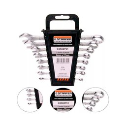 Jogo Chave Combinada Boca Estrela 6 A 17mm Resistente 8 Pcs - 2