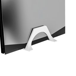 Suporte de Mesa Vertical para Notebook Fechado - Prático e Eficaz Escritório/sala/quarto-branco - 9 Suporte de Mesa Vertical para Notebook Fechado - Prático e Eficaz Escritório/sala/quarto-branco - 9
