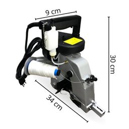 Máquina de Costurar Fechar Boca Saco Sacaria 110V Fechadeira Industrial Portátil Importway 127V IWMC - 2