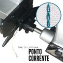 Ver imagem 5 de Máquina de Costurar Fechar Boca Saco Sacaria 110V Fechadeira Industrial Portátil Importway 127V IWMC