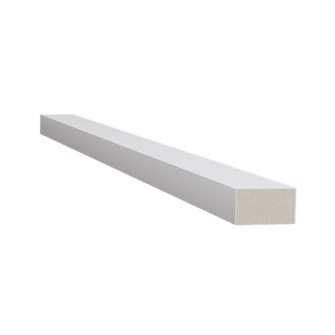 Ripa Poliestireno Branca Santa Luzia 280cmx30mmx16mm (02un)