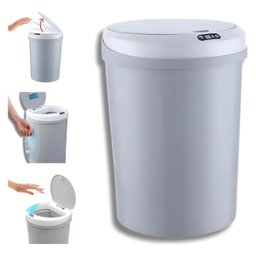 Lixeira Automática com Sensor 12l - Praticidade e Higiene Cor:branco - 6