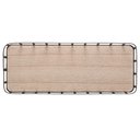 Ver imagem 4 de Bandeja de Metal com Fundo MDF Retangular Preto Lavabo / Bar 30,5x11,5x4,5cm | Casa Del Grande
