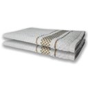 Ver imagem 7 de 4 Panos de Prato Atoalhado Felpudo Premium Azul+marrom