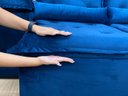 Ver imagem 7 de Sofá Retrátil Reclinável 1,80 M Azul 506 Athenas Premium