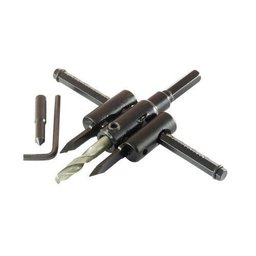 Furador Ajustavel Circular Para Furadeira 30 - 120Mm - 1