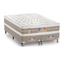 Ver imagem 1 de Cama Box + Colchão Castor King Silver Star Air Double Face Pocket 193x203x61cm