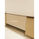 Ver imagem 3 de Saia Box Queen Matelassê Ultrassônico com Elástico Avelã