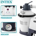 Ver imagem 4 de Bomba Filtro Sistema Areia Krystal Clear 3.500 Litros/Hora 110v Intex