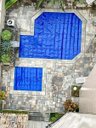Ver imagem 4 de Lona Térmica Piscina 7X3,5 300 Micras Proteção Uv Black/Blue