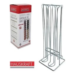 Suporte Cápsulas Café 36 Cápsulas Nespresso:cromado - 2