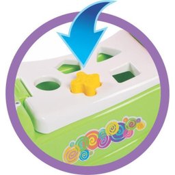 Carrinho Infantil para Passeio Didático Mercotoys Rã Rosa - 4