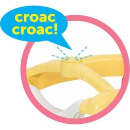 Carrinho Infantil para Passeio Didático Mercotoys Rã Rosa - 2