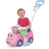 Carrinho Infantil para Passeio Didático Mercotoys Rã Rosa - 1