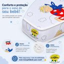 Ver imagem 2 de Colchao de Berco 130x60x10 cm Impermeavel D 20 Antialergico