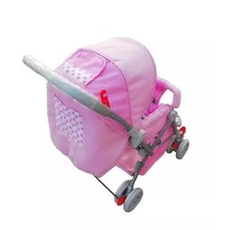 Carrinho De bebê Confort Color Baby Rosa - 2