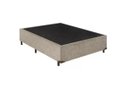 Ver imagem 2 de Base Box Lobbox Casal 1,38 X 1,88 X 0,28 Suede Amassado Bege