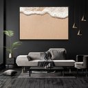 Ver imagem 2 de Quadro Decorativo Beira Mar Com Moldura e Sem Vidro 100X160
