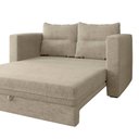 Ver imagem 5 de Sofá Cama 2 Lugares Casal 1,50 Mts Chenile Prince Luma Matri Cor:chenile Marrom