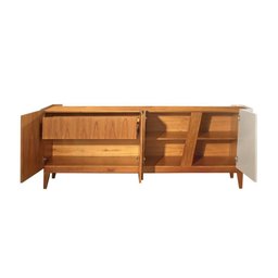Buffet Rubia - Madeira Maciça 2,00m com 4 Portas - Távoli Decor - 4