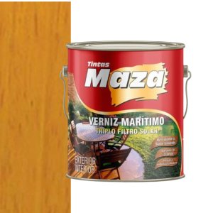 Verniz Marítimo Brilhante 0,225ml Incolor P/ Madeira Maza