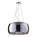 Ver imagem 1 de Lustre Bacia De Cristal Legítimo K9 Cromado 50 cm de Diâmetro