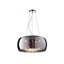 Ver imagem 2 de Lustre Bacia De Cristal Legítimo K9 Cromado 50 cm de Diâmetro
