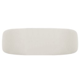 Sofá 3 Lugares 200cm Orgânico Luxo Recepção Amore Bouclé - Doce Sonho Móveis - 8