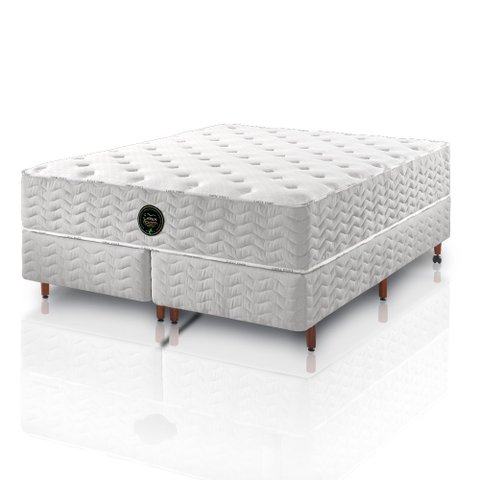 Colchão Queen Latex Foam de látex Híbrido Firme - BOX - 158x198cm