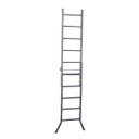 Ver imagem 1 de Escada Extensiva 3 em 1 Metalon 40x20mm 6 e 12 Degraus 160cm Brassol