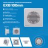 Exaustor para Banheiro Ventisol 220v 100mm - 2