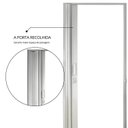Ver imagem 5 de Porta Sanfonada de PVC 210cm x 84cm Plastporta Bcf Branca