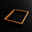 Ver imagem 4 de Moldura Filete Preta 70x100 Cm com Chassi para Canvas