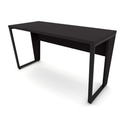 Escrivaninha Industrial 1,35m Tampo 30mm Pre Pés Metal F5 - 5