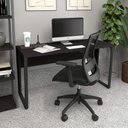 Ver imagem 2 de Escrivaninha Industrial 1,35m Tampo 30mm Pre Pés Metal F5