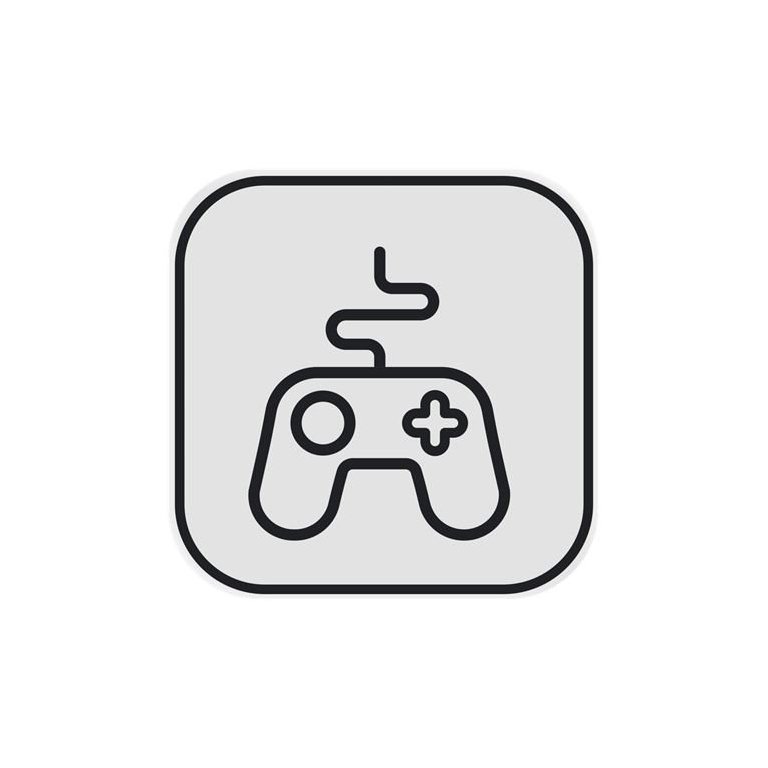 Luminária Box Controle Gamer Light Branco
