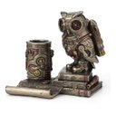 Ver imagem 1 de Estatua Coruja Steampunk Veronese 00808 Bronze