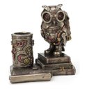 Ver imagem 2 de Estatua Coruja Steampunk Veronese 00808 Bronze