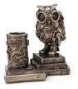 Ver imagem 2 de Estatua Coruja Steampunk Veronese 00808 Bronze