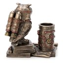 Ver imagem 4 de Estatua Coruja Steampunk Veronese 00808 Bronze