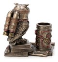 Ver imagem 4 de Estatua Coruja Steampunk Veronese 00808 Bronze
