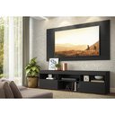Ver imagem 2 de Rack Com Painel Tv 65" Flórida Multimóveis V3059 Preto Preto