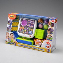Brinquedo Caixa Registradora Cafe Divertido Original Winfun - 4