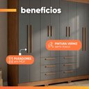 Ver mais imagens de Guarda Roupas Casal 8 Portas 6 Gavetas Titas