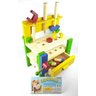 Brinquedo Educativo Madeira Bancada De Ferramentas Infantil - 2