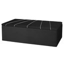 Ver imagem 2 de Calçadeira Baú Berlim Queen 160 Cm Suede Preto - MV Estofados Shop